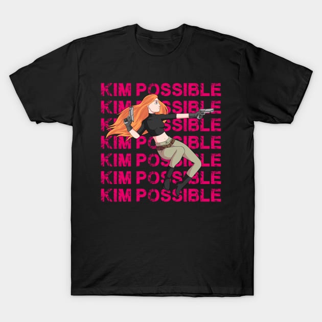 Kim Possible T-Shirt by ribeironathana